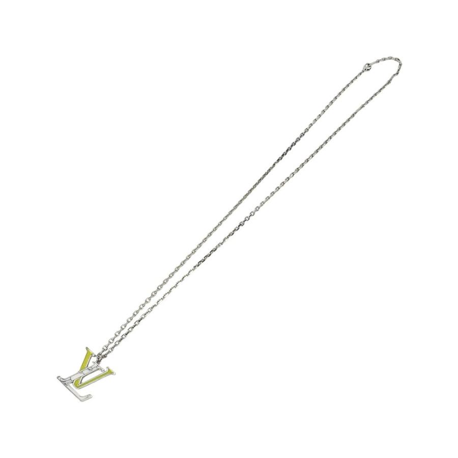 ルイヴィトン ■新同■ ペンダント LV カラーズ ロング ネックレス アクセサリー SS シルバー イエロー ホワイト M00526【714894】13 |  | 09