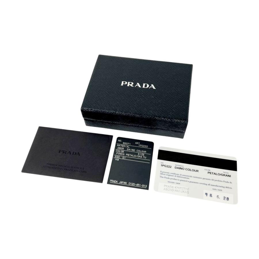 プラダ ■美品■ 6連 キーケース 鍵入れ レザー ピンク 1PG222 箱【714962】13 |  | 09