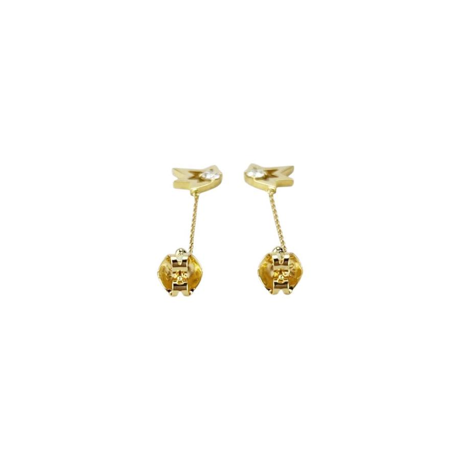 タサキ ■新同■ コメット プラス ソロ ピアス アクセサリー ダイヤ K18 YG750 イエローゴールド D0.13 2.7g 箱【715624】8 |  | 03