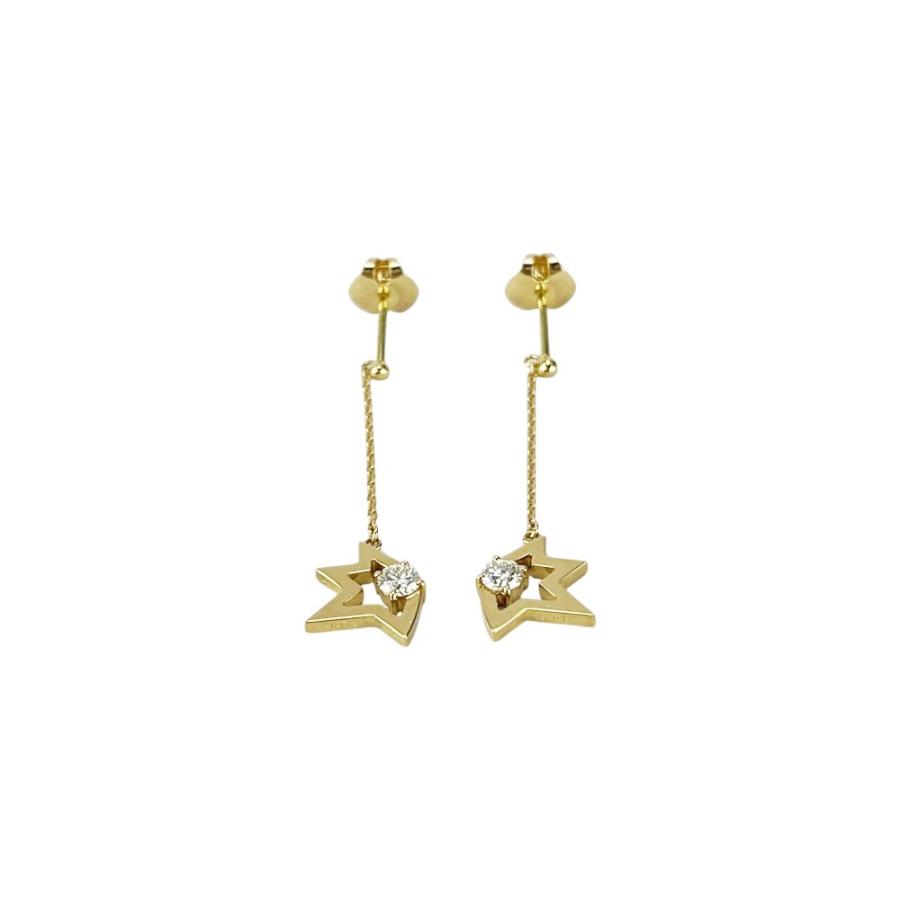 タサキ ■新同■ コメット プラス ソロ ピアス アクセサリー ダイヤ K18 YG750 イエローゴールド D0.13 2.7g 箱【715624】8 |  | 04