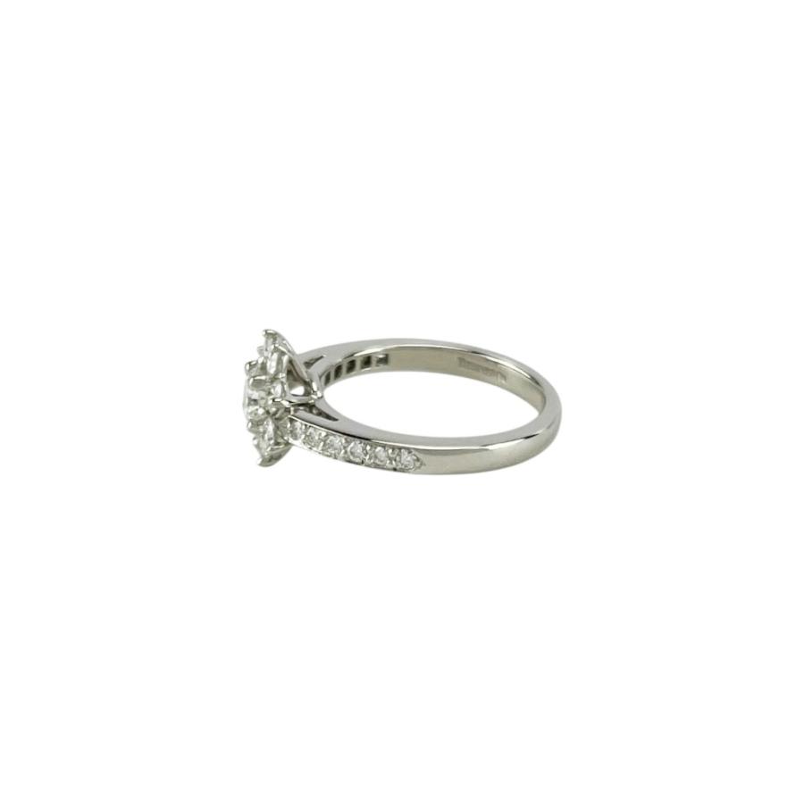 ティファニー ■新同■磨き済■ フローラ リング 指輪 アクセサリー ダイヤ PT950 シルバー #5.5 約3.8g 【715686】11 |  | 01