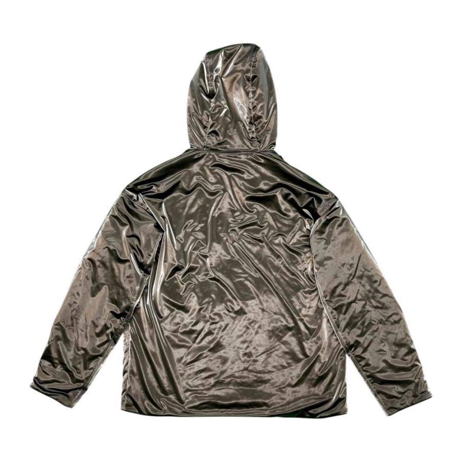 エルメス ■美品■ ジップアップ フーディ ジャケット リバーシブル ブルゾン 服 ファション ナイロン ブラウン ブラック #50 【715853】8 |  | 01