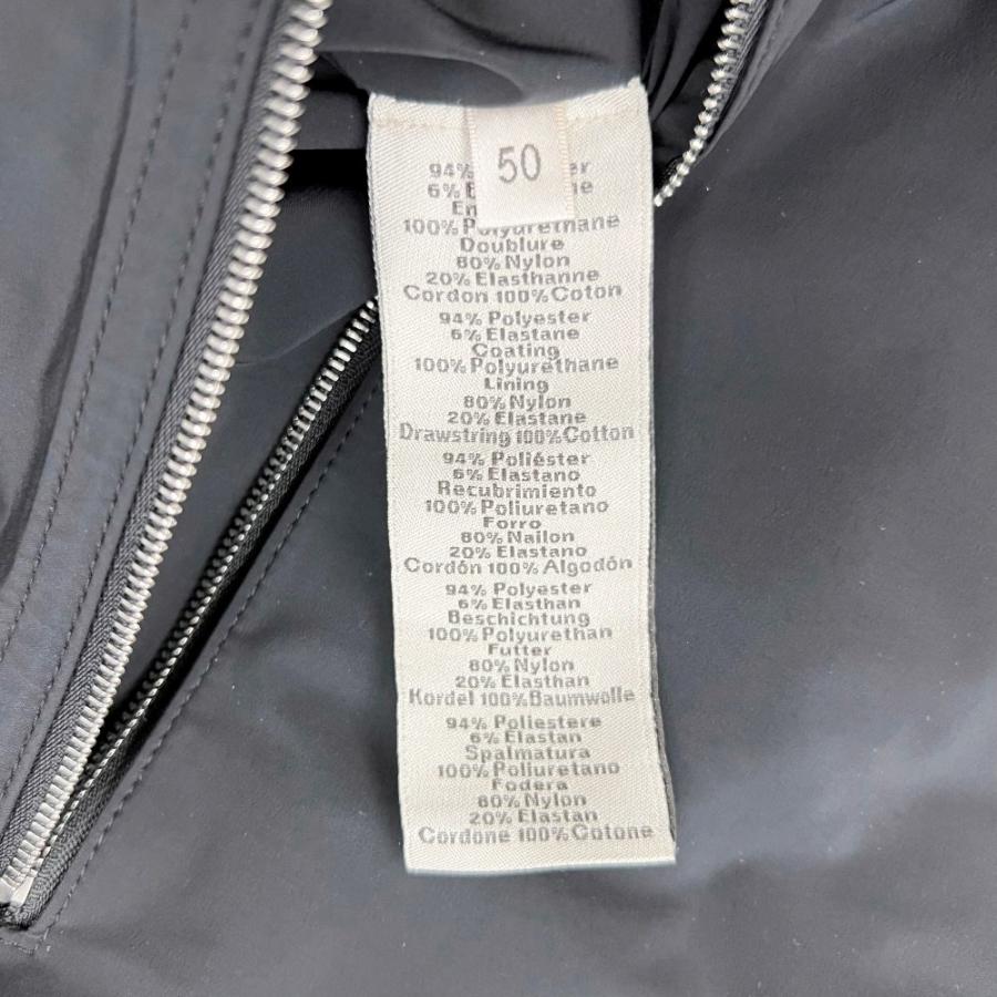 エルメス ■美品■ ジップアップ フーディ ジャケット リバーシブル ブルゾン 服 ファション ナイロン ブラウン ブラック #50 【715853】8 |  | 04