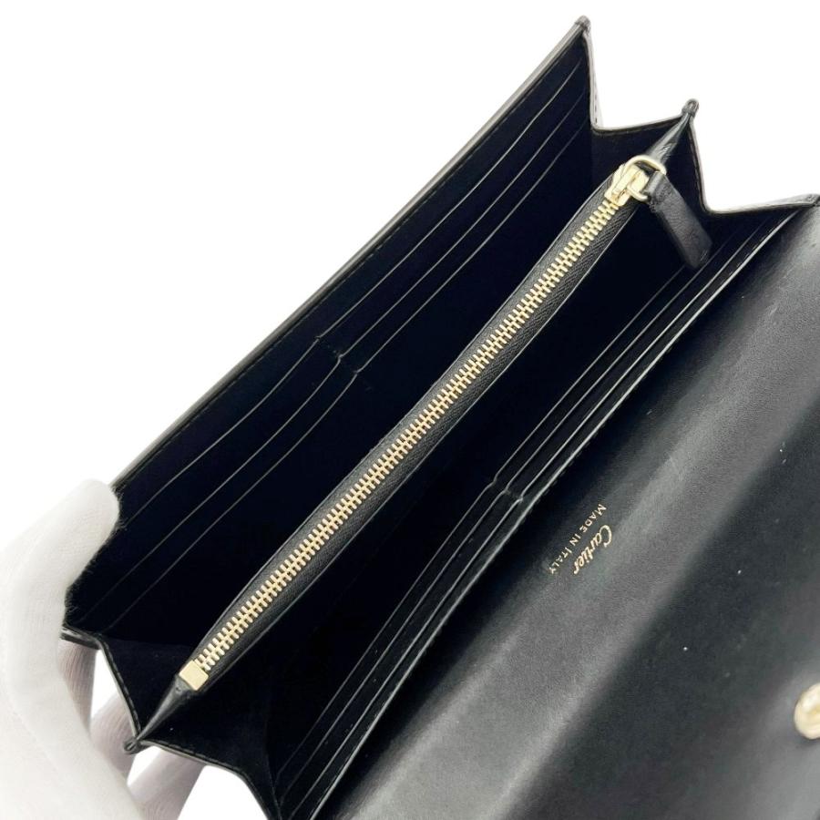 カルティエ ■中古■ C ドゥ カルティエ ドゥーブルC 長財布 インターナショナル ウォレット レザー ブラック  箱【715921】8 |  | 06
