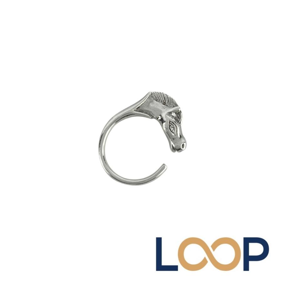 エルメス ■美品■ シュバルホース リング 指輪 アクセサリー 馬 SV925 シルバー 12号 4.9g 【718304】5 | 