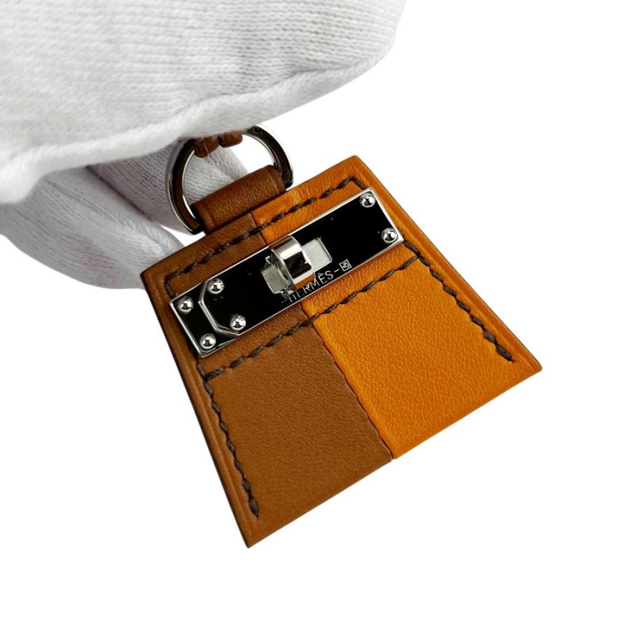 エルメス ■新同■ モンプティケリーPM ネックレス アクセサリー スイフト SS オレンジ ブラウン シルバー 【718373】5 |  | 07