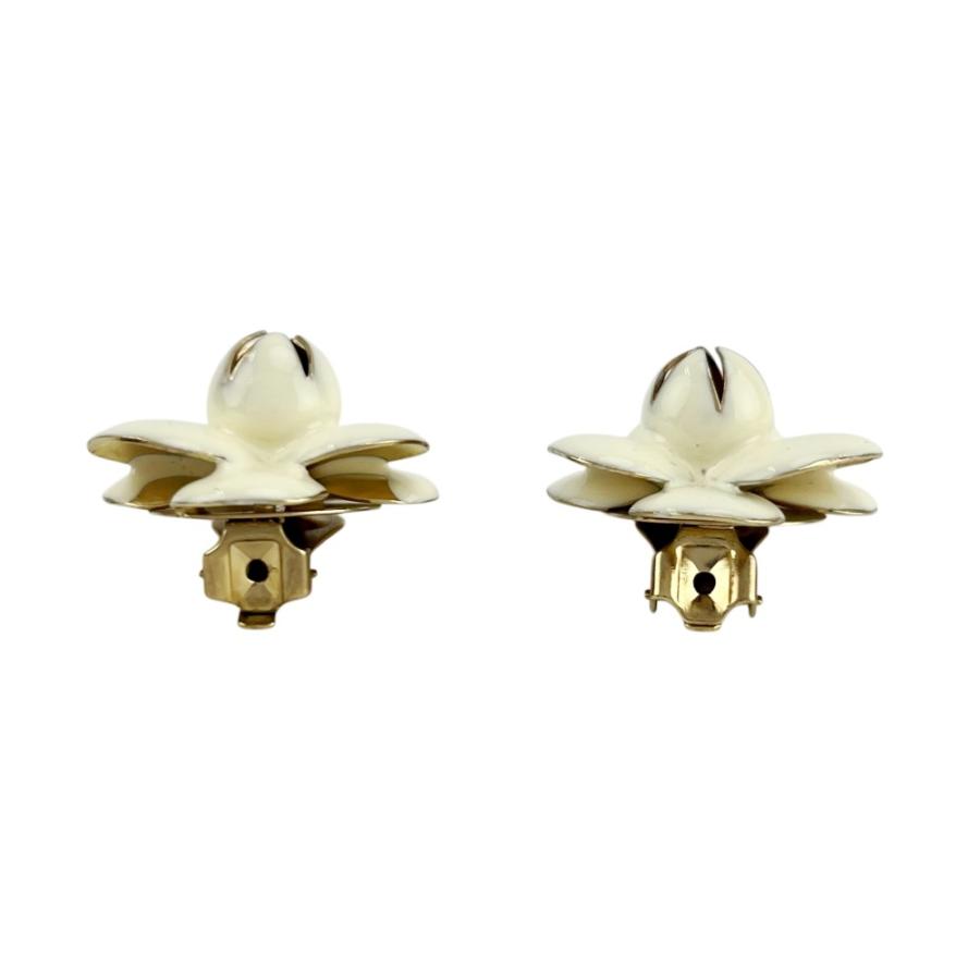 シャネル ■美品■ カメリア イヤリング アクセサリー ココマーク GP ゴールド ホワイト 02P 【718441】5 |  | 03