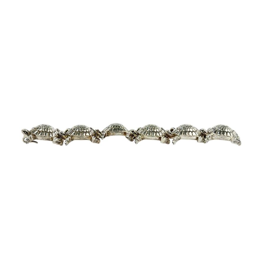 ティファニー ■美品■ヴィンテージ■ タートル リンク ブレスレット アクセサリー SV925 シルバー 約78.7g 【720758】11 |  | 02