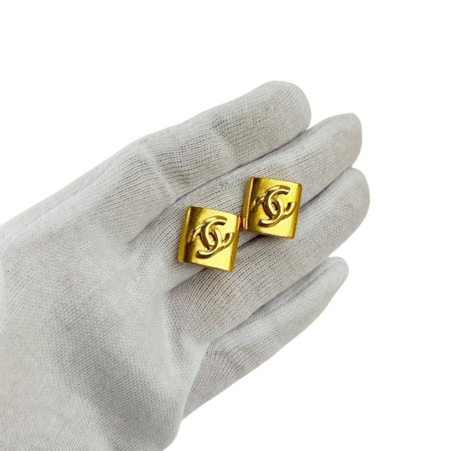 シャネル ■中古■ ココマーク ひし形 イヤリング アクセサリー GP ゴールド 96P 【720956】5 |  | 08