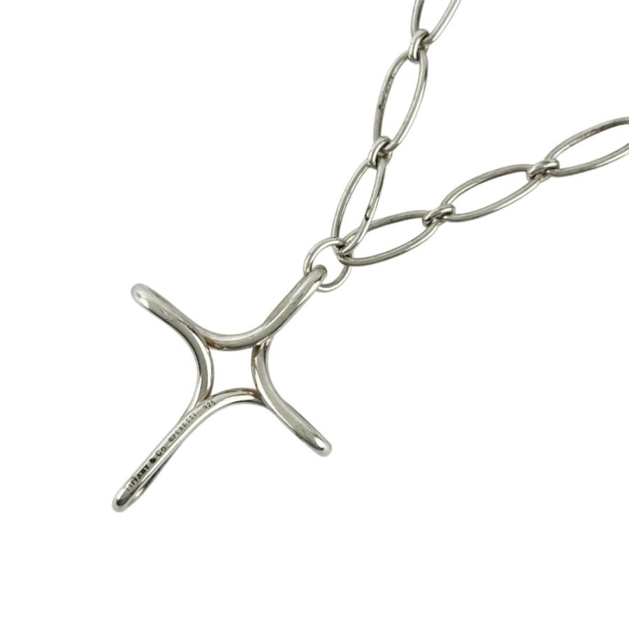 ティファニー ■美品■ インフィニティ オープンクロス ラージ ネックレス アクセサリー SV925 シルバー 【720963】5 |  | 01