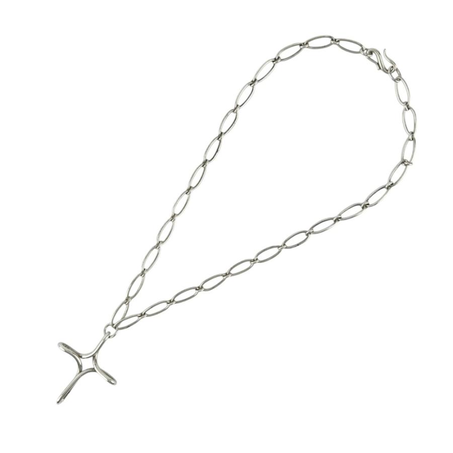 ティファニー ■美品■ インフィニティ オープンクロス ラージ ネックレス アクセサリー SV925 シルバー 【720963】5 |  | 06