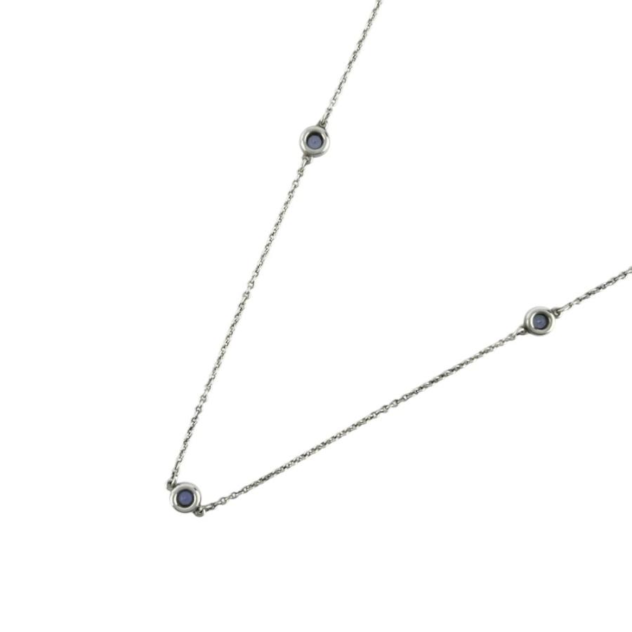 ティファニー ■美品■ バイザヤード ネックレス アクセサリー 3P SV925 タンザナイト シルバー パープル 箱【720987】5 |  | 01