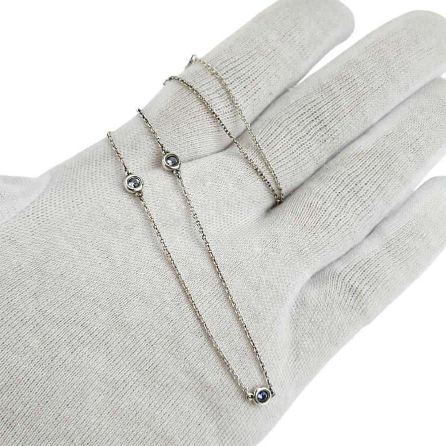 ティファニー ■美品■ バイザヤード ネックレス アクセサリー 3P SV925 タンザナイト シルバー パープル 箱【720987】5 |  | 07