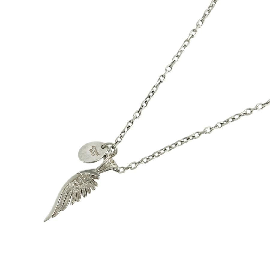 アリゾナフリーダム ■美品■ フェザー ネックレス コンビ アクセサリー 羽 SV 925 K18 シルバー ゴールド 【721007】11 |  | 01