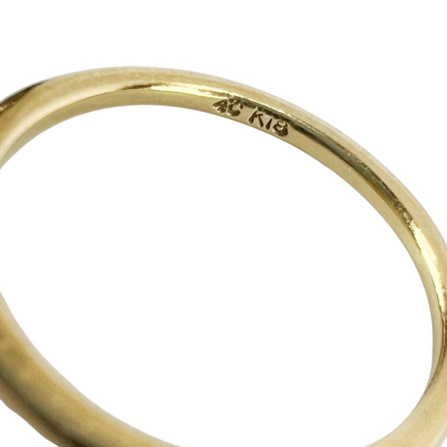 ヨンドシー ■中古■ リング 指輪 アクセサリー 黄色石 メレ K18 YG750 ゴールド #6 約1.5g 【721458】11 |  | 06