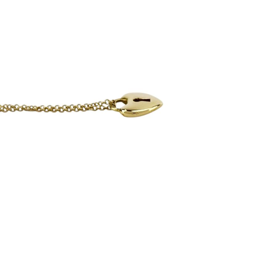 ティファニー ■美品■ ハート ロック ペンダント ネックレス アクセサリー K18 YG750 ゴールド 約3.1g 【721762】11 |  | 03