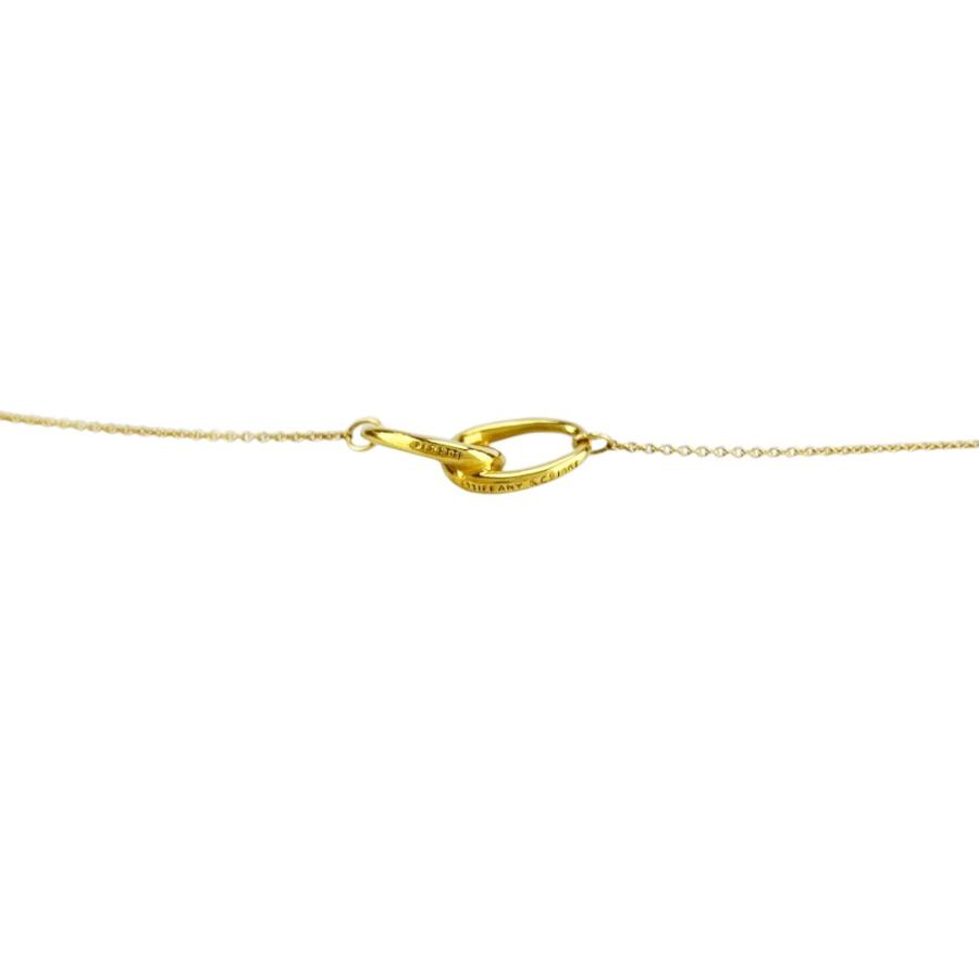 ティファニー ■美品■ ダブルループ ネックレス アクセサリー K18 YG750 ゴールド 約3.7g 【721786】11 |  | 04