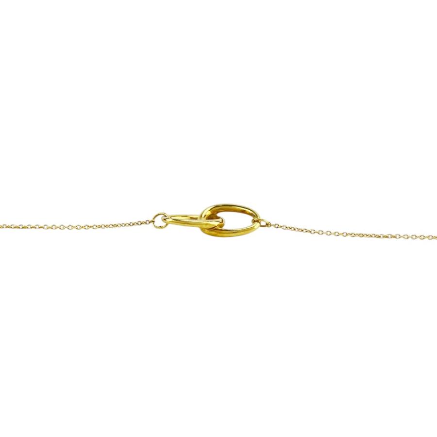 ティファニー ■美品■ ダブルループ ネックレス アクセサリー K18 YG750 ゴールド 約3.7g 【721786】11 |  | 05
