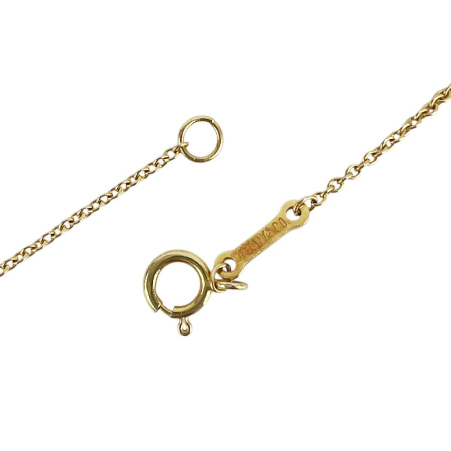ティファニー ■美品■ ダブルループ ネックレス アクセサリー K18 YG750 ゴールド 約3.7g 【721786】11 |  | 06
