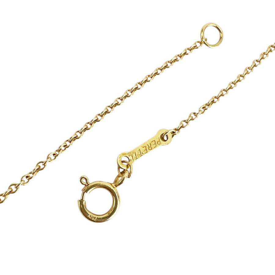 ティファニー ■美品■ ダブルループ ネックレス アクセサリー K18 YG750 ゴールド 約3.7g 【721786】11 |  | 07