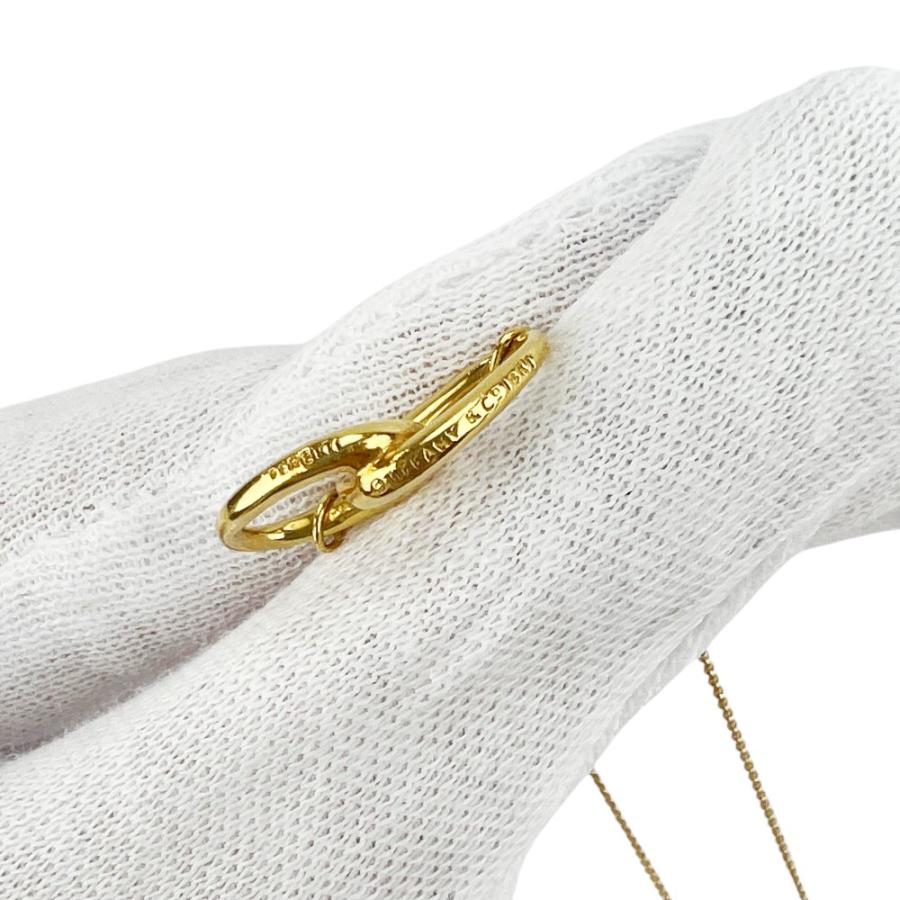 ティファニー ■美品■ ダブルループ ネックレス アクセサリー K18 YG750 ゴールド 約3.7g 【721786】11 |  | 08