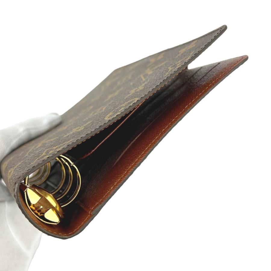 ルイヴィトン ■美品■ アジェンダMM 手帳カバー システム手帳 6穴 モノグラム ブラウン R20004 【721953】3 |  | 05