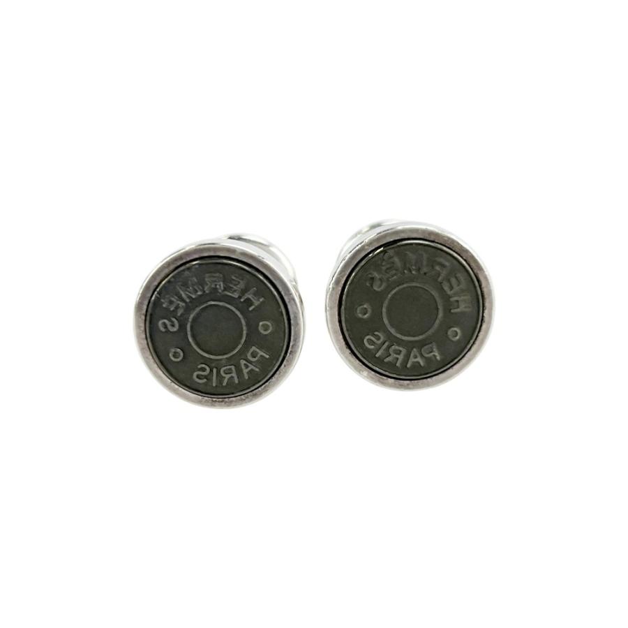 エルメス ■美品■ セリエ ボタン カフス アクセサリー メンズ スーツ ファッション SV925 シルバー 箱 【722103】11 |  | 06