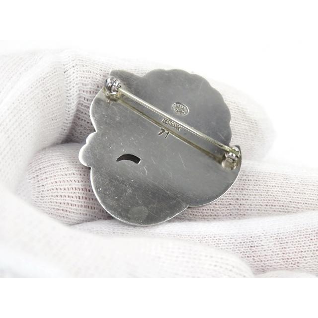 ▼値下げ▼　■美品■　ジョージジェンセン ブローチ フラワー パープル アメジスト SV ＃71 【72284】 |  | 05