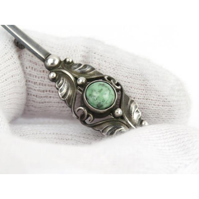 ■美品■ヴィンテージ■　ジョージジェンセン ブローチ アクセサリー SV ＃224B 【72291】 |  | 01