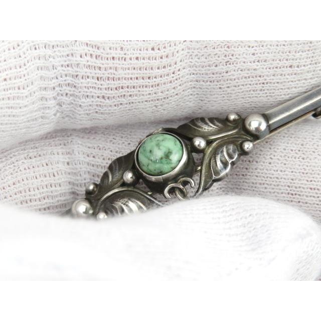 ■美品■ヴィンテージ■　ジョージジェンセン ブローチ アクセサリー SV ＃224B 【72291】 |  | 02