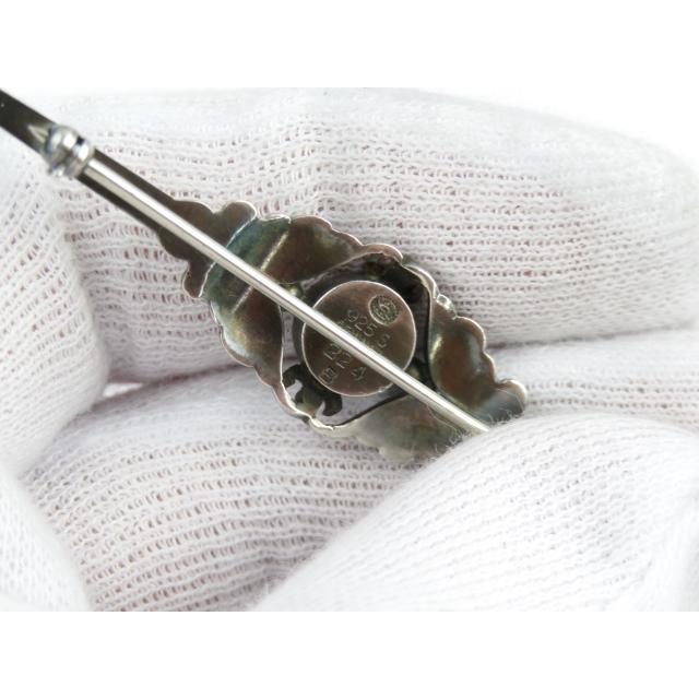 ■美品■ヴィンテージ■　ジョージジェンセン ブローチ アクセサリー SV ＃224B 【72291】 |  | 06