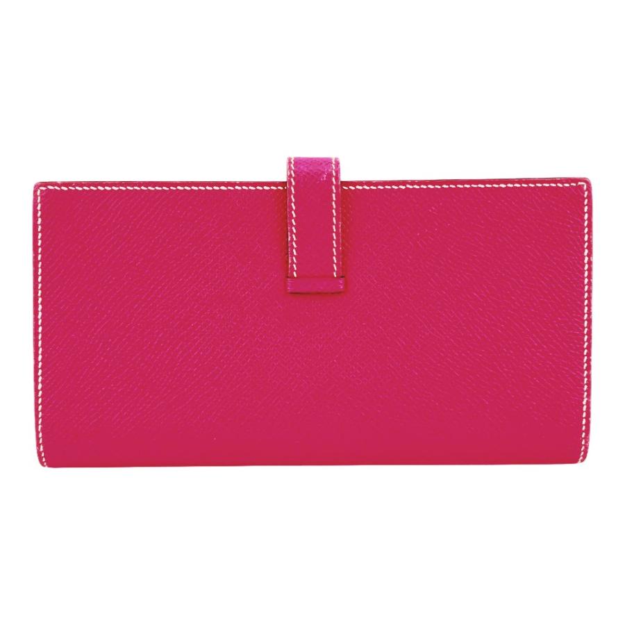 エルメス ■中古■ ベアンスフレ ウォレット 二つ折り 財布 長財布 エプソン ローズティリアン ピンク □Q刻 箱 【723230】5 |  | 01