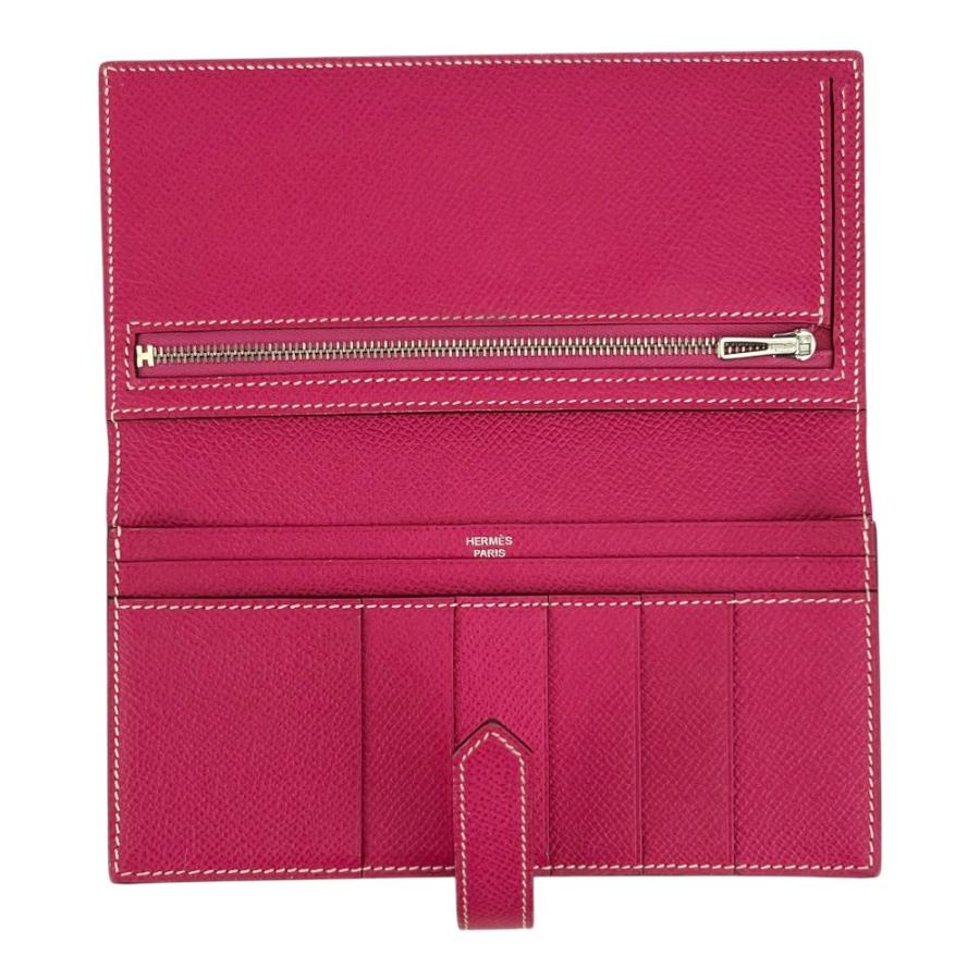 エルメス ■中古■ ベアンスフレ ウォレット 二つ折り 財布 長財布 エプソン ローズティリアン ピンク □Q刻 箱 【723230】5 |  | 06