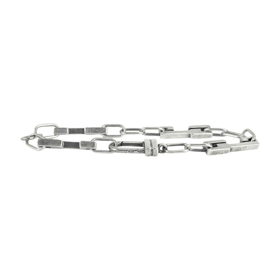 グッチ ■美品■ スクエア ブレスレット アクセサリー SV925 シルバー #17【724169】13 |  | 05