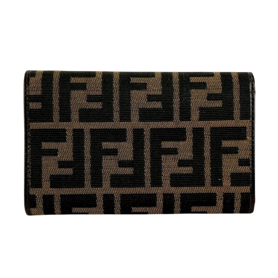 フェンディ ■新同■ ズッカ 三つ折り 財布 長財布 ウォレット レザー キャンバス 07-15829 【724824】5 |  | 01