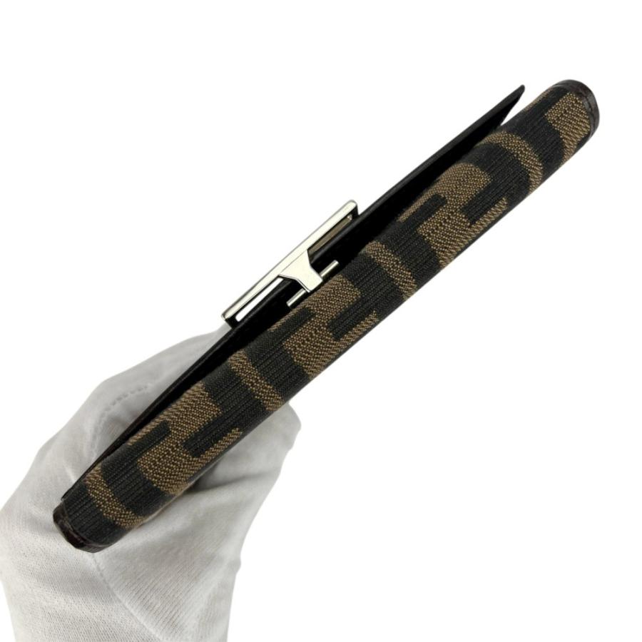 フェンディ ■新同■ ズッカ 三つ折り 財布 長財布 ウォレット レザー キャンバス 07-15829 【724824】5 |  | 05