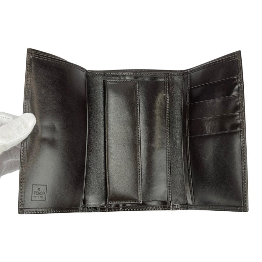 フェンディ ■新同■ ズッカ 三つ折り 財布 長財布 ウォレット レザー キャンバス 07-15829 【724824】5 |  | 06