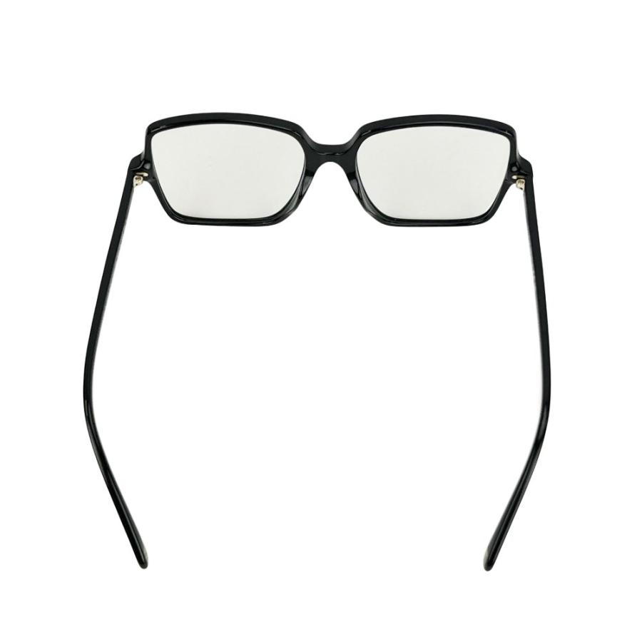 シャネル ■美品■ フルリムスクエア メガネ 黒縁 眼鏡 ブラック 箱【725708】13 |  | 03