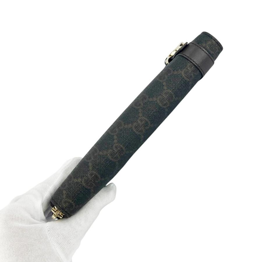 グッチ ■美品■ ラウンドファスナー 長財布 ウォレット GGスプリーム ダークブラウン 箱【726064】13 |  | 04