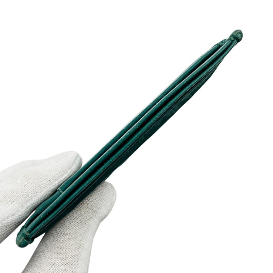 ミュウミュウ ■中古■ カード ケース 名刺入れ マテラッセ グリーン ゴールド 5MC076 箱 【726453】8 |  | 04