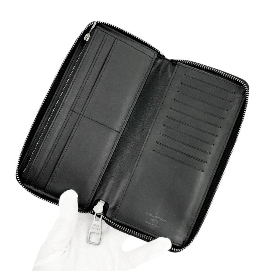 ルイヴィトン ■中古■ ジッピー ウォレット ヴェルティカル 長財布 ダミエ アンフィニ ブラック N63548 箱【726910】13 |  | 06