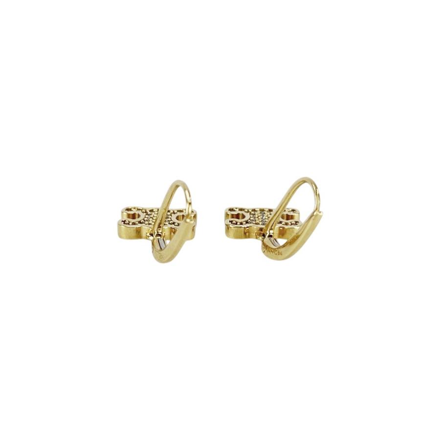 セリーヌ ■新同■現行品■ トリオンフ ピアス アクセサリー パヴェ GP ゴールド 箱【733413】13 |  | 03