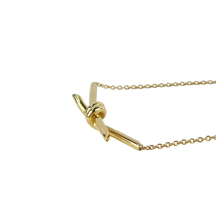 ティファニー ■新同■ ノット ペンダント ネックレス アクセサリー K18 PG750 ピンクゴールド 7.8g 【734359】8 |  | 02
