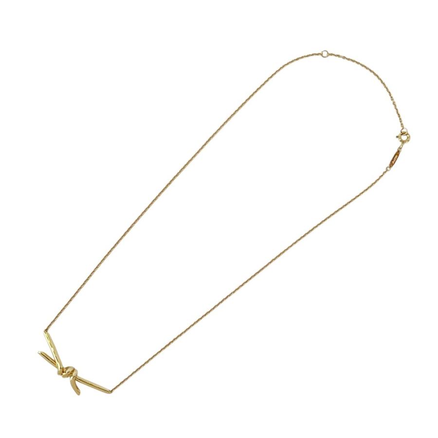 ティファニー ■新同■ ノット ペンダント ネックレス アクセサリー K18 PG750 ピンクゴールド 7.8g 【734359】8 |  | 08