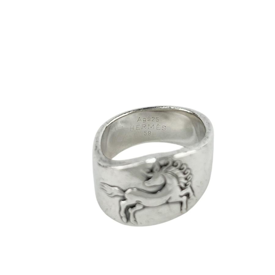 エルメス ■中古■ ギャロップ ホース リング 指輪 アクセサリー SV925 シルバー ＃59 【736117】8 |  | 05