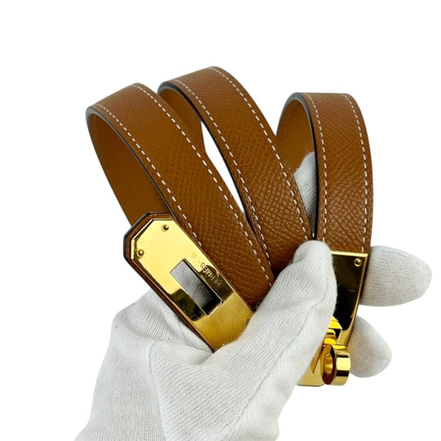 エルメス ■美品■ ケリーベルト18 ファッション レディース エプソン GP ゴールド ブラウン B刻 【736216】5 |  | 08