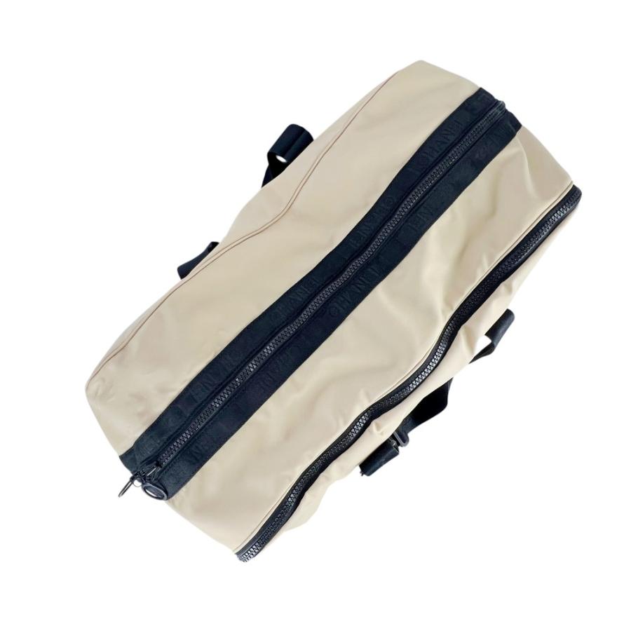 シャネル ■美品■ スポーツライン ココマーク ボストン バッグ カバン トラベル 旅行 ナイロン ベージュ ブラック A19977 【736476】5 |  | 05