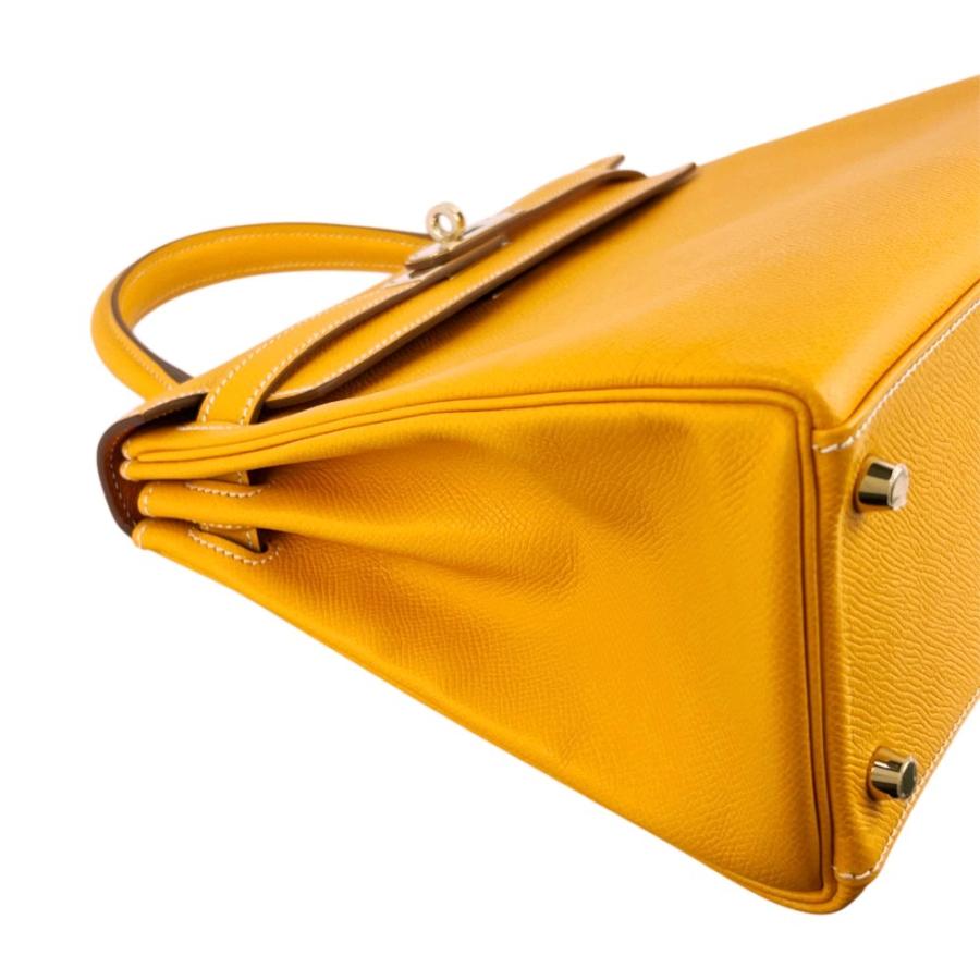 エルメス ■美品■  キャンディ ケリー28 2WAY ハンド ショルダー バッグ エプソン GP ジョーヌドール マンゴー □Q刻 【736544】5 |  | 02
