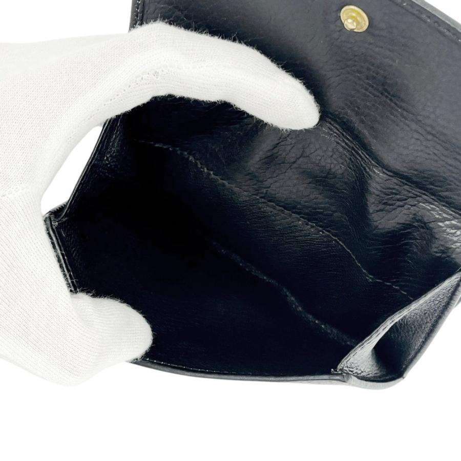 グッチ ■新同■ バンブー 二つ折り 財布 ウォレット レザー ブラック 035・1408・4866 箱【737961】13 |  | 06