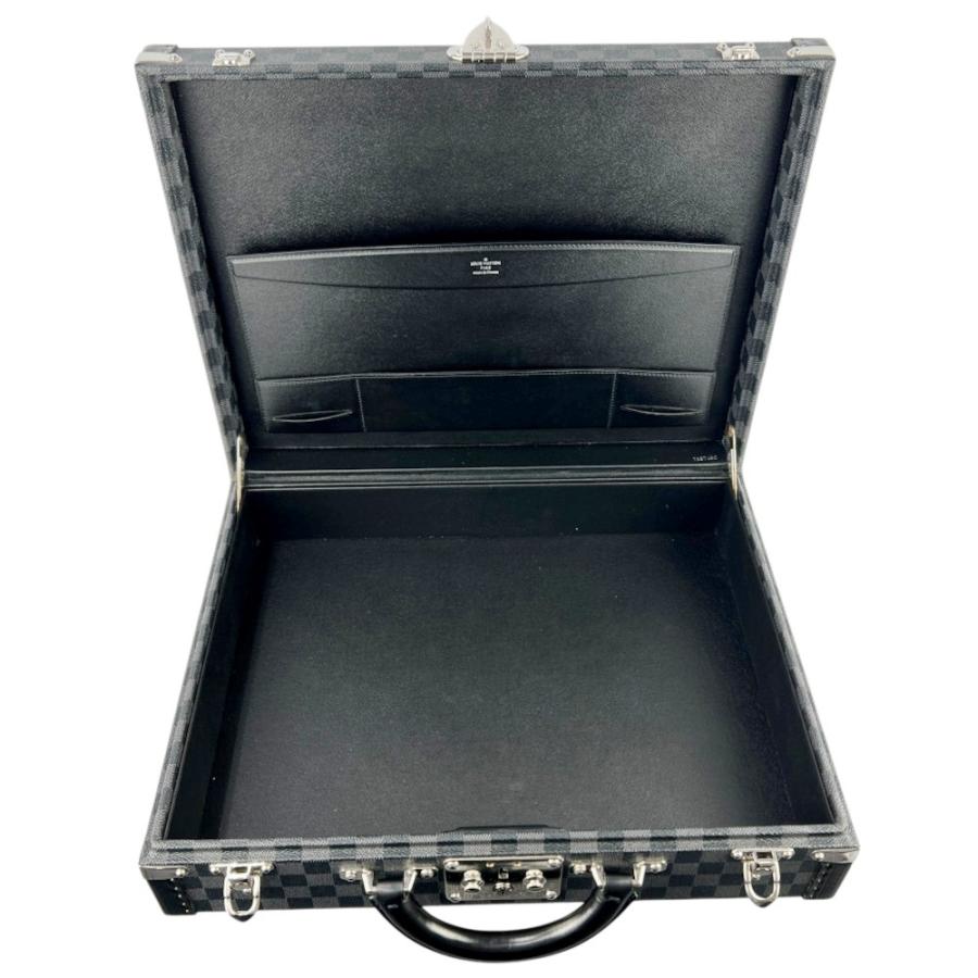 ルイヴィトン ■新同■ プレジデント トランク ケース トラベル バッグ ダミエ グラフィット ブラック N48190 【738227】5 |  | 06